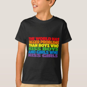 T-shirt Le monde a de plus gros problèmes Gay pride LGBTQ 