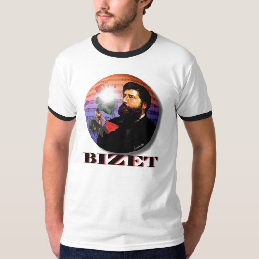T-SHIRT LE MONDE DE BIZET (Devant)