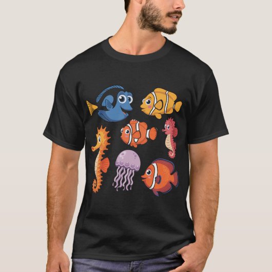 T-shirt Le Monde de Dory (Devant)