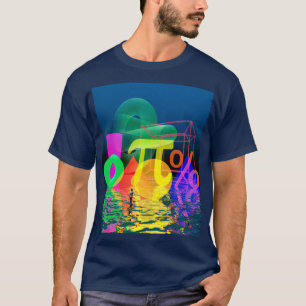 T-shirt Le monde des mathématiques