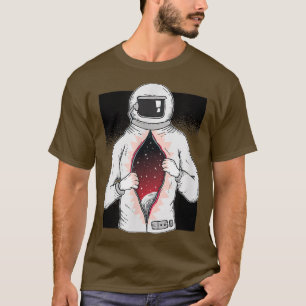 T-shirt Le Monde En Moi Astronaut - Astral Cosmic Design