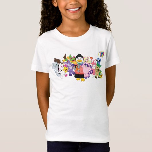T-Shirt Le monde magique de Webkinz (Devant)