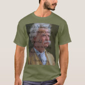 T-shirt Le monde ne vous doit rien (Devant)