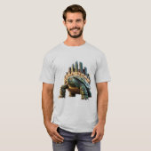 T-shirt Le monde repose sur moi tortue (Devant entier)