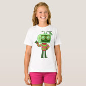 T-shirt Le Monde Vee Halloween de Dandy (Devant entier)