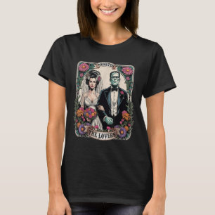 T-shirt Le Monster Frankenstein Et Marier Les Amateurs Tar