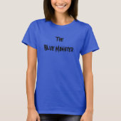 T-shirt Le monstre bleu (Devant)