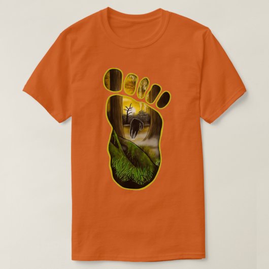T-shirt Le monstre de Boggy Creek (Design devant)
