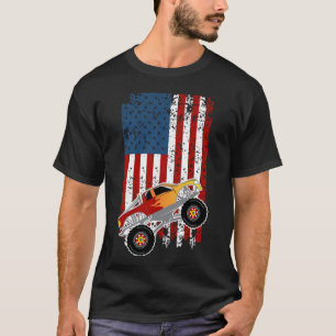 T-shirt Le monstre de Boys Birthday