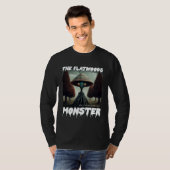 T-shirt Le Monstre de Flatwoods 1952 Cryptide Effrayant Ép (Devant entier)