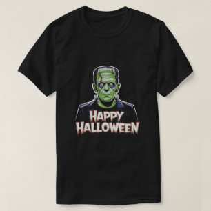 T-shirt Le monstre de Frankenstein : Joyeux Halloween