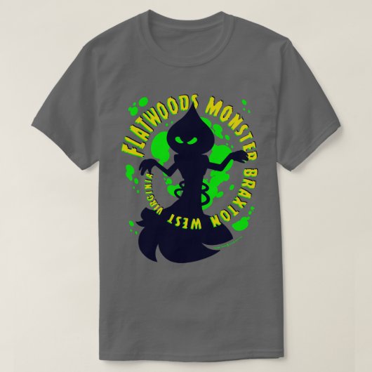 T-shirt Le monstre des Flatwoods (Design devant)