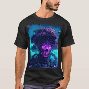 T-shirt Le Monstre Du Cyber-Arbre Dans L'Ombre
