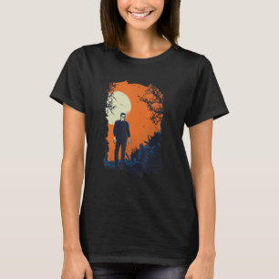T-shirt Le monstre Frankenstein marche dans le Sunset Hall