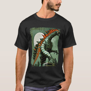 T-shirt Le monstre japonais Kawaii Otaku est en colère