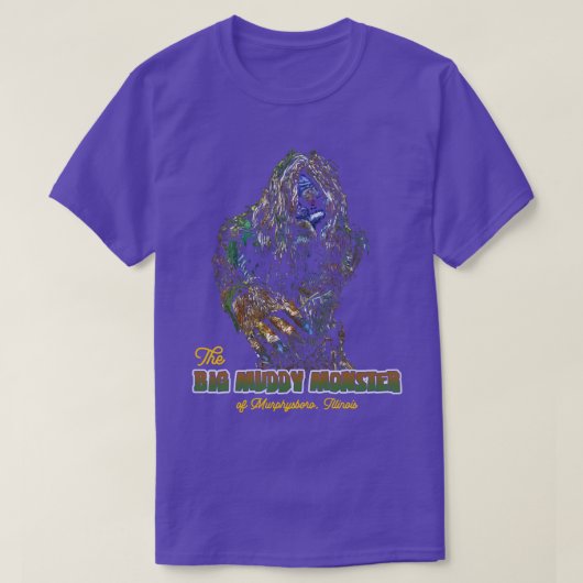 T-shirt Le monstre Murphysboro Big Muddy (Design devant)