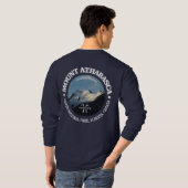 T-shirt Le mont Athabasca (Dos entier)
