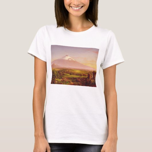 T-shirt Le mont Etna (Devant)
