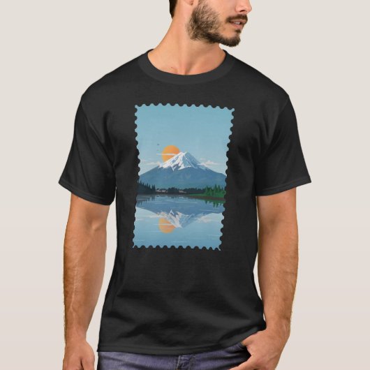 T-shirt Le Mont Fuji (Devant)