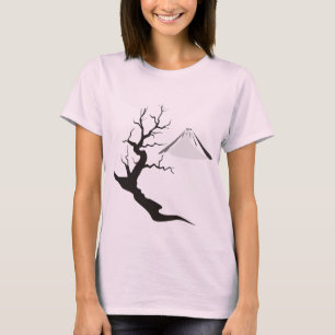 T-shirt Le mont Fuji en hiver