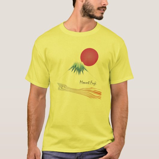 T-shirt Le mont Fuji (Fujisan) (Devant)