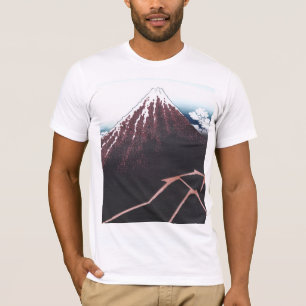 T-shirt Le mont Fuji Ukiyo-e par Hokusai, japonais