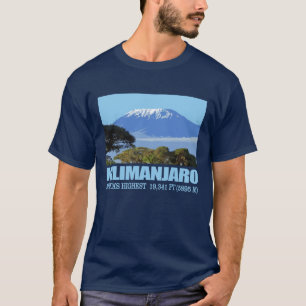 T-shirt Le mont Kilimandjaro