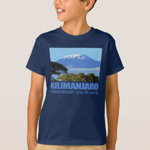T-shirt Le mont Kilimandjaro
