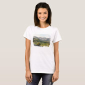 T-shirt Le mont Olympe, vu entre Larissa et Baba, p (Devant entier)