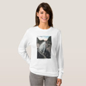 T-shirt Le mont Rainier, Washington - vue des automnes de (Devant entier)