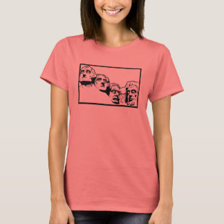 T-shirt Le Mont Rushmore choquant