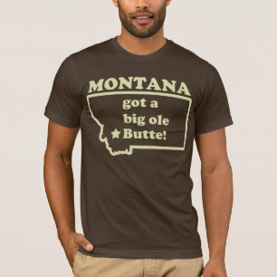 T-shirt Le Montana a passé une grande vieille (vieille)
