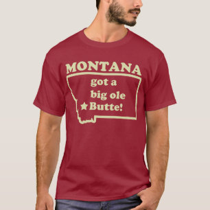 T-shirt Le Montana a passé une grande vieille (vieille)