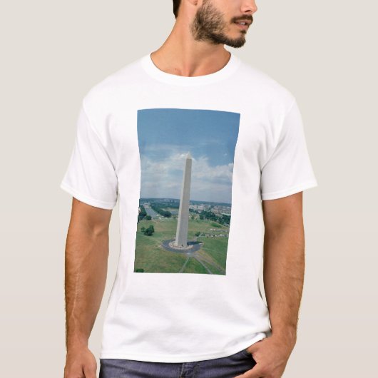 T-shirt Le monument de Washington, construit 1848-85 (Devant)