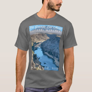 T-shirt Le Monument National du Rio Grande Del Norte
