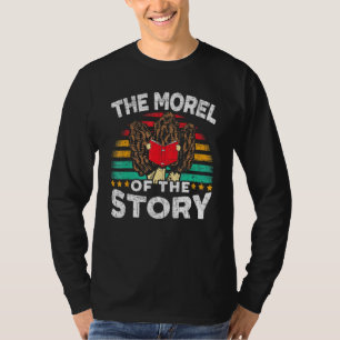 T-shirt Le Morel De L'Histoire Champignons Mycologie Lectu