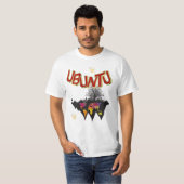 T-shirt Le mot africain Unité (Devant entier)