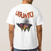 T-shirt Le mot africain Unité (Dos)
