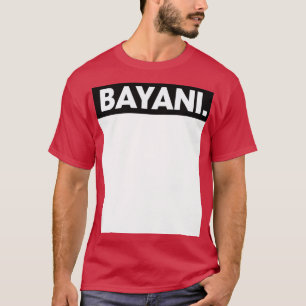 T-shirt Le mot de Bayani pinoy