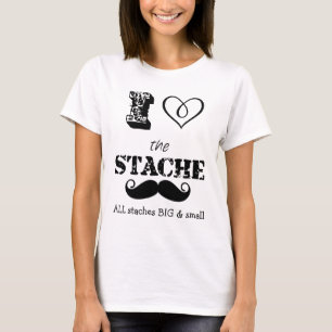 T-shirt Le Motif de la moustache Stache