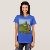 T-shirt Le Moulin de la Galette par Vincent van Gogh (Devant entier)
