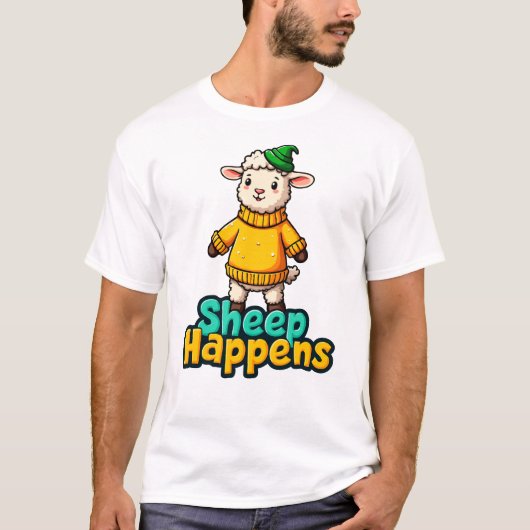 T-shirt Le mouton arrive (Devant)