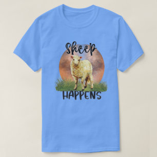 T-shirt Le mouton arrive en graphique