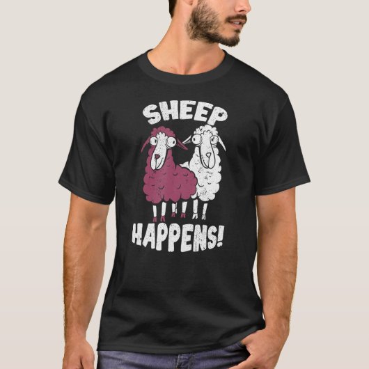 T-shirt Le mouton berger arrive (Devant)