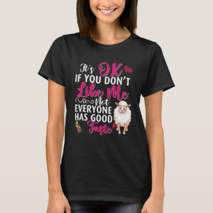 T-shirt Le mouton Pas Tout Le Monde A Bon Goût Animal De F