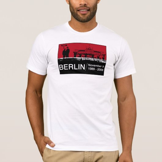 T-SHIRT LE MUR DE BERLIN (Devant)
