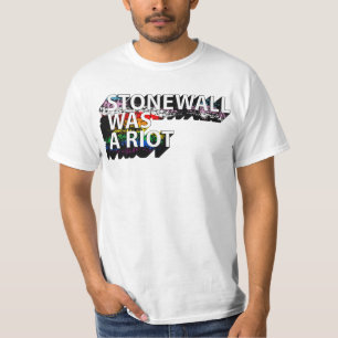 T-SHIRT LE MUR DE PIERRE ÉTAIT UNE ÉMEUTE