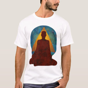 T-shirt le muscle T des hommes 12-Step bouddhistes
