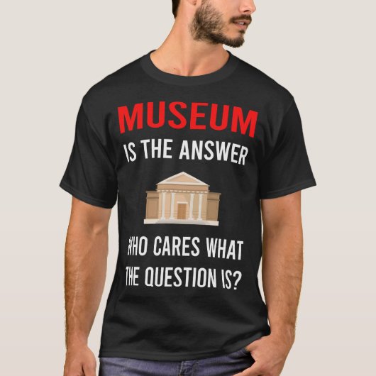 T-shirt Le Musée de la Réponse (Devant)