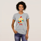 T-shirt Le musicien de rock Egghead (Devant entier)